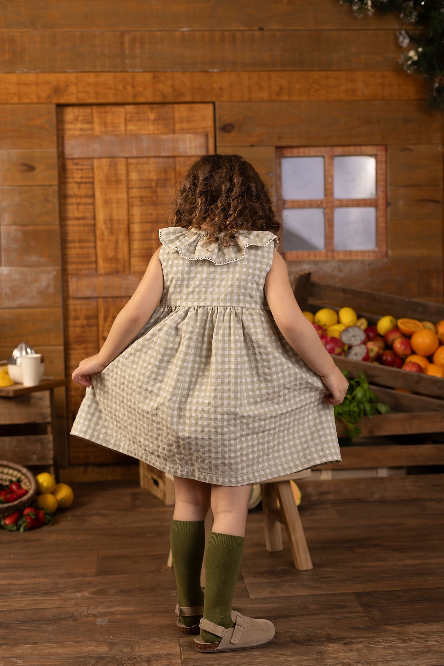 Vichy dress