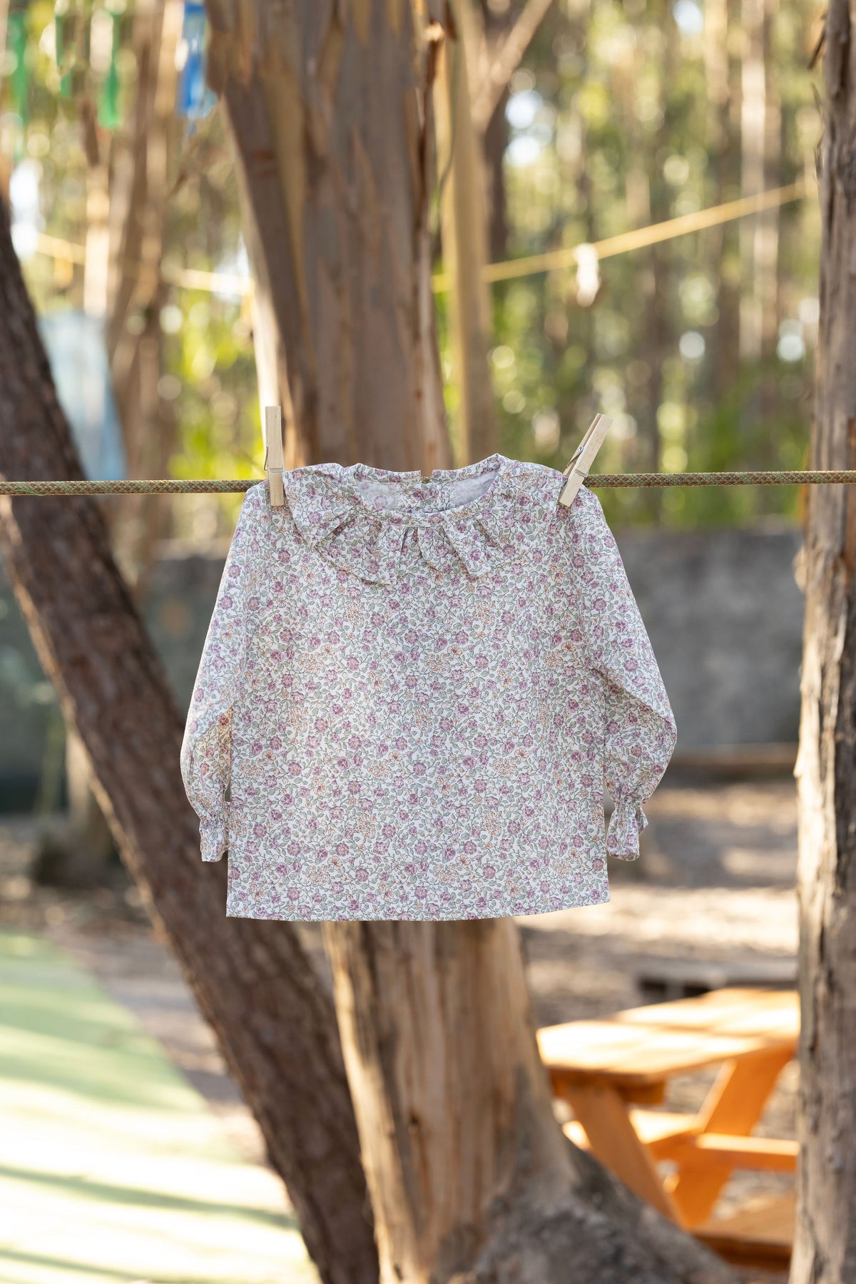 Blusa Flor de Uva