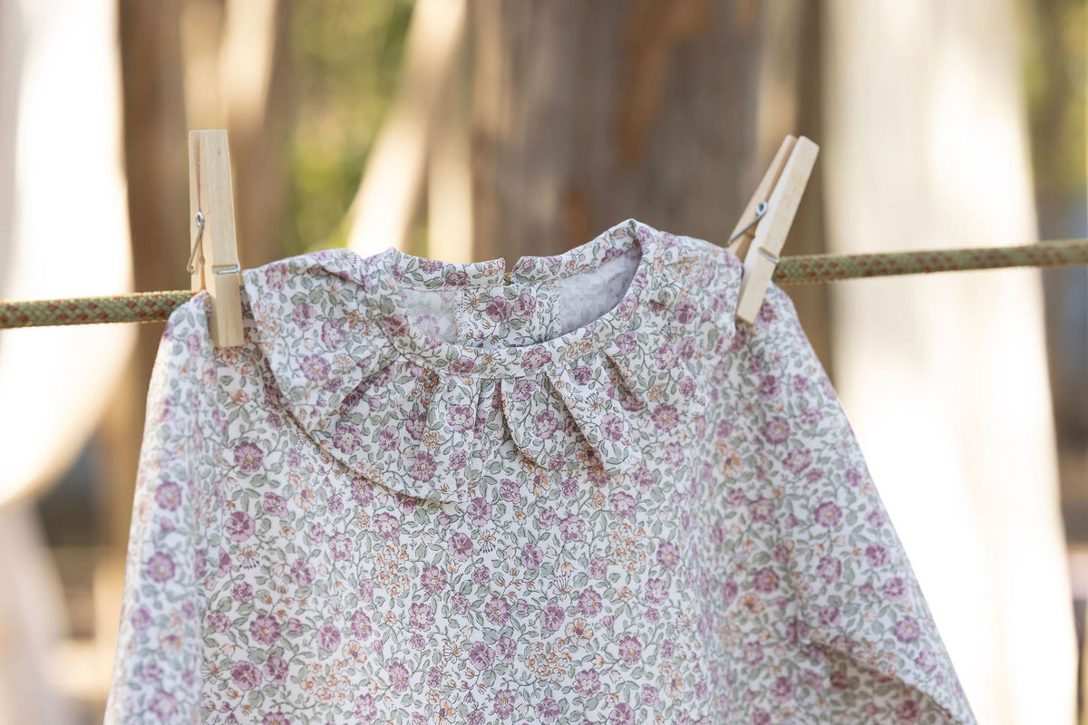 Blusa Flor de Uva