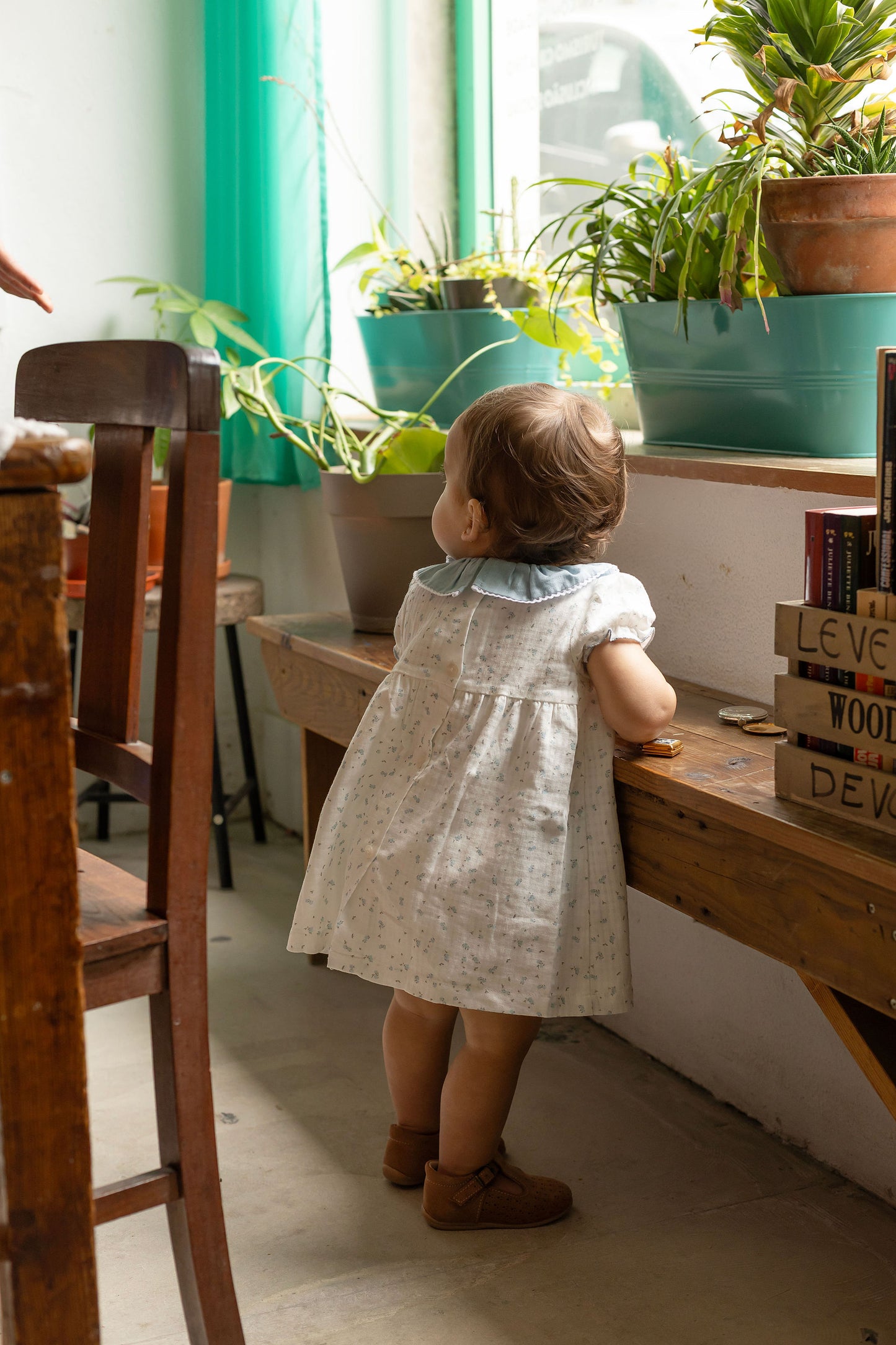 Floral Diaper Cover Dress