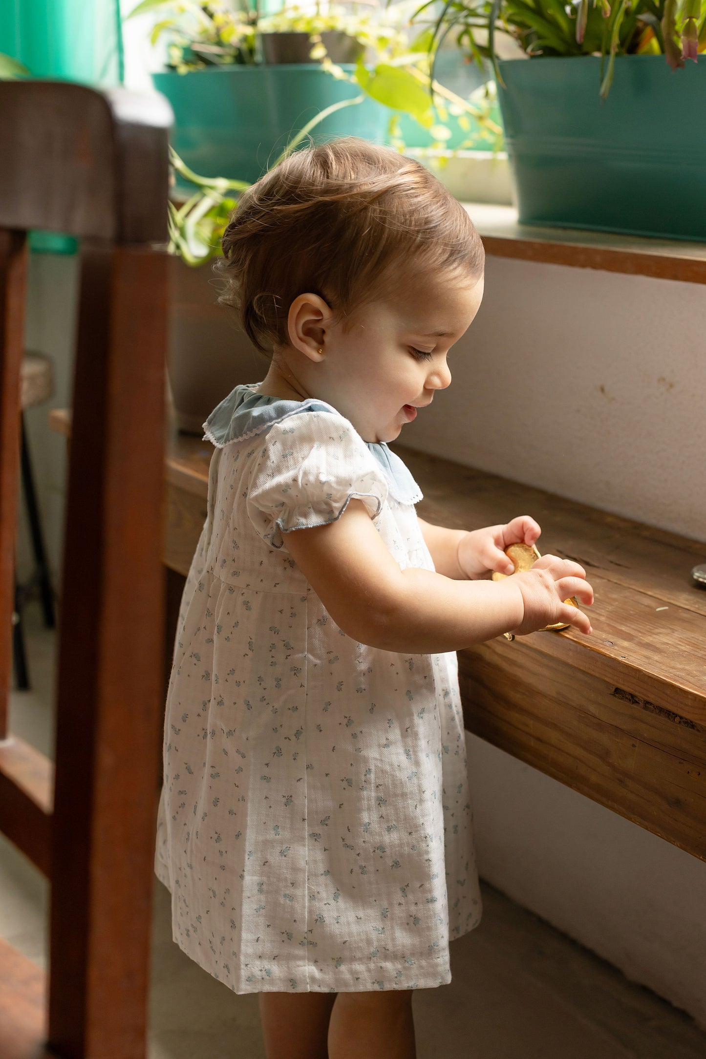 Floral Diaper Cover Dress