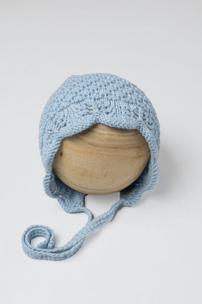 Touca em Tricot 100% Lã Merino