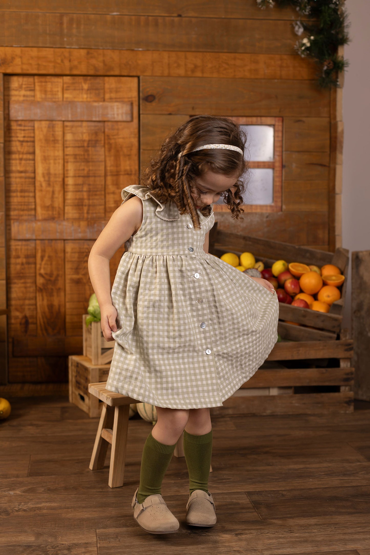 Vichy dress
