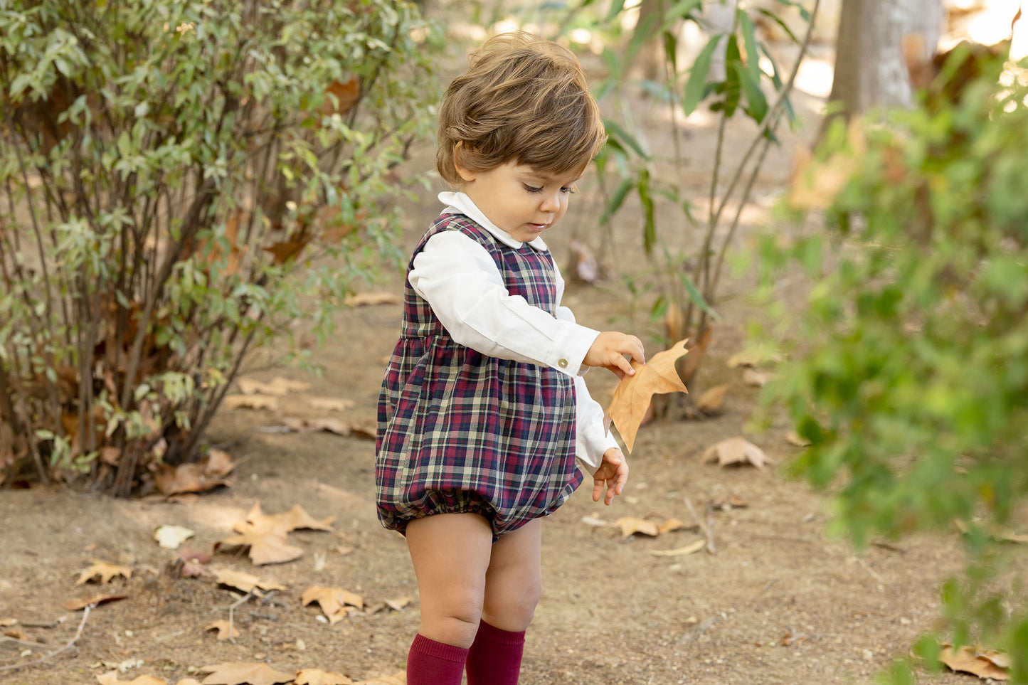 Cute Christmas Checkered Pattern