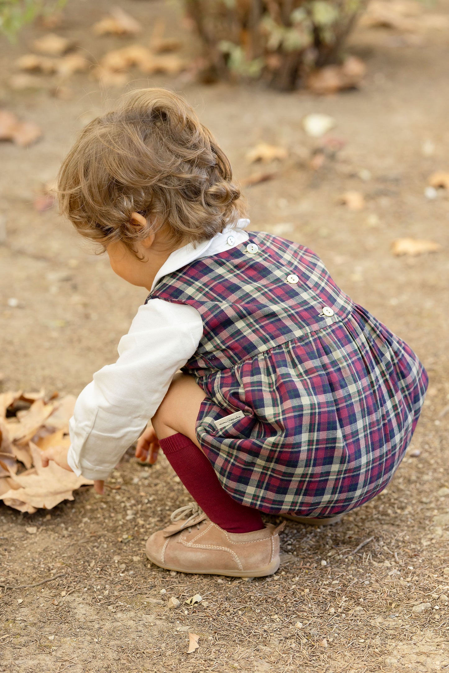 Cute Christmas Checkered Pattern