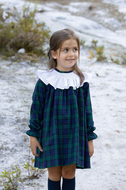 Vestido Xadrez do Bosque