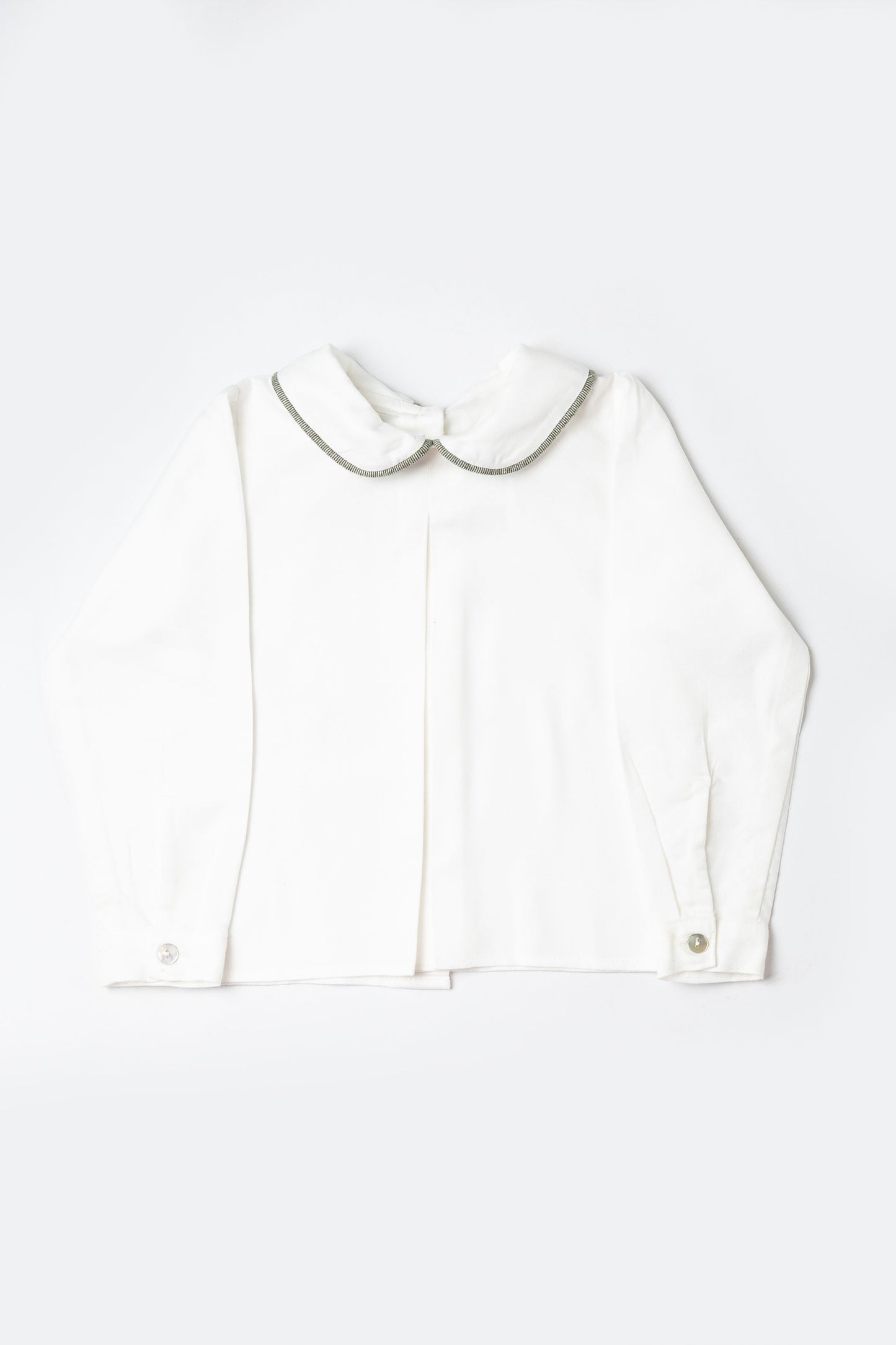 Blusa meias golas verde