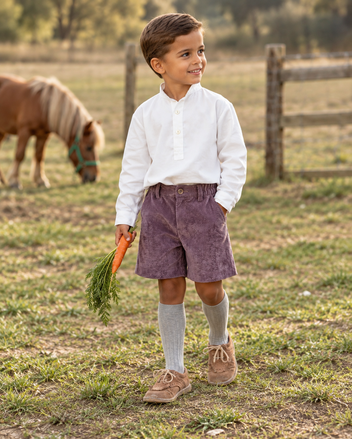Quinta Grape Shorts