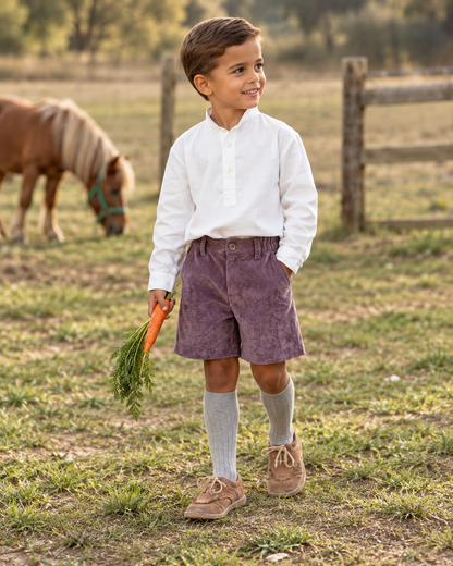 Quinta Grape Shorts
