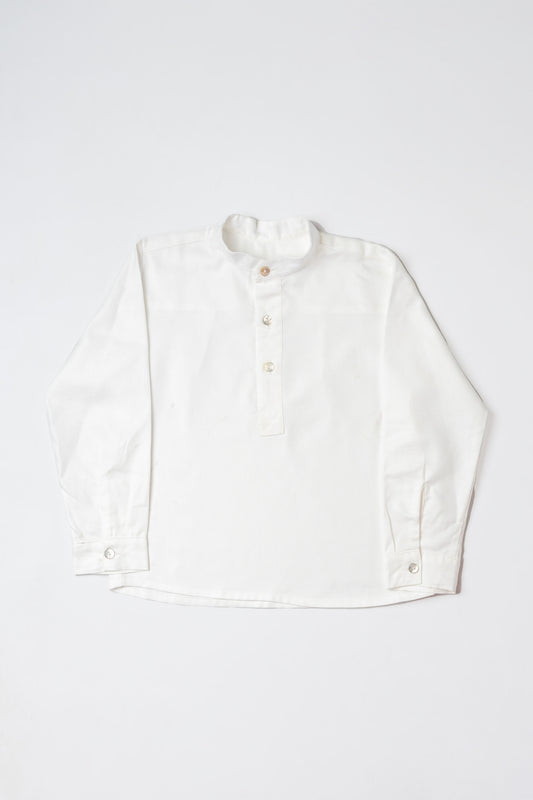Mandarin collar shirt