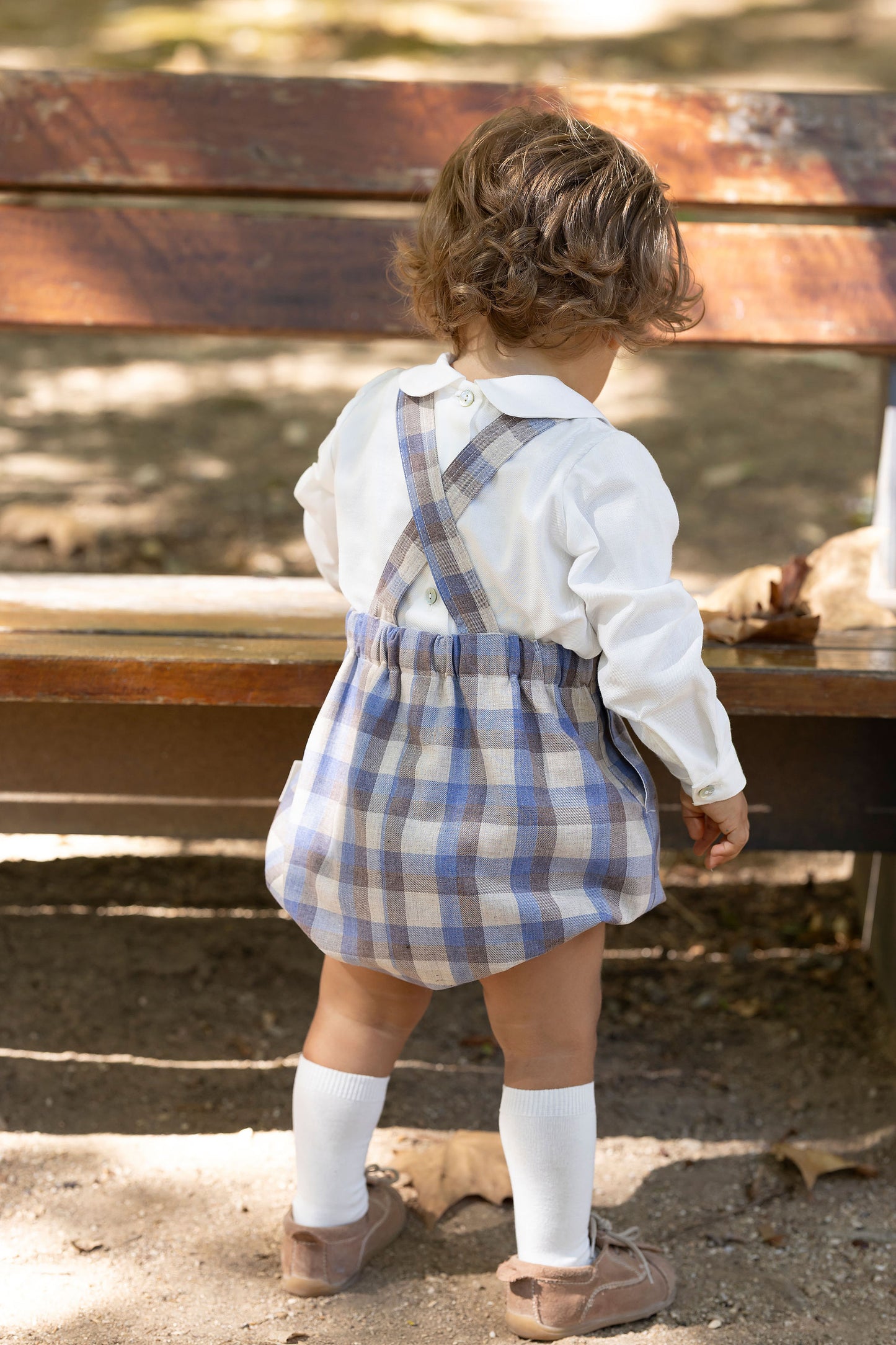 Fofo de alças xadrez