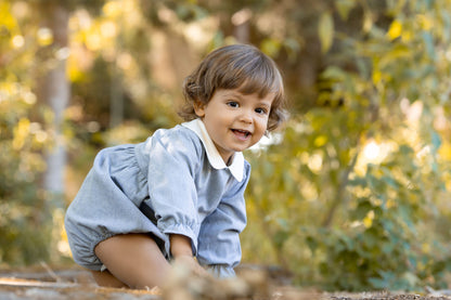 Cute blue socks collars