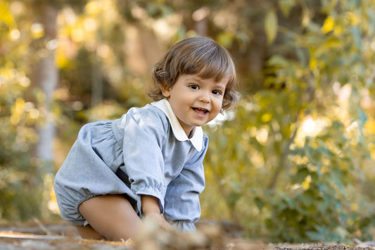Cute blue socks collars
