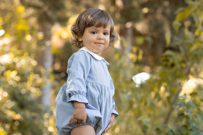 Cute blue socks collars