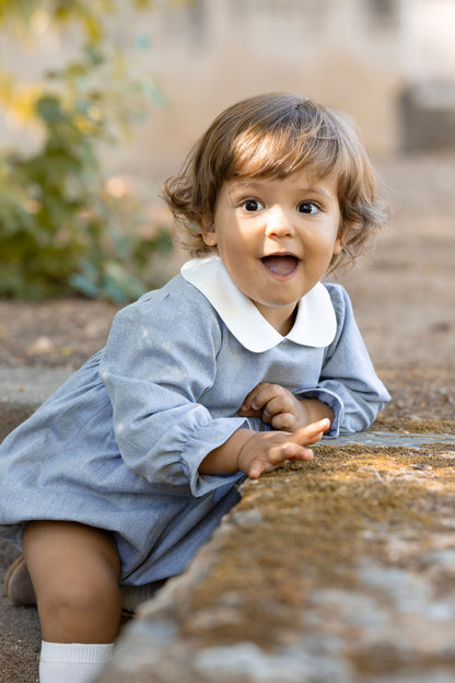 Cute blue socks collars